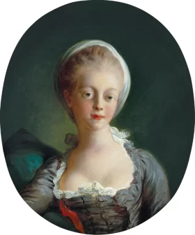 Portrait of a Young Lady by Jean-Honoré Fragonard