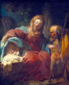The Rest on the Flight into Egypt by Jean-Honoré Fragonard
