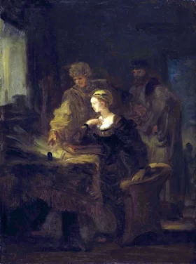 The Abdication of Mary, Queen of Scots by Jean-Honoré Fragonard