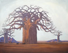 The Baobab Tree by Jacobus Hendrik Pierneef The Baobab Tree by Jacobus Hendrik Pierneef