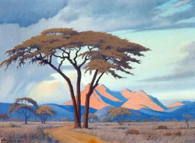Tabazimbi, Rustenburg by Jacobus Hendrik Pierneef