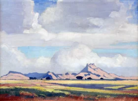 By Pietersburg by Jacobus Hendrik Pierneef