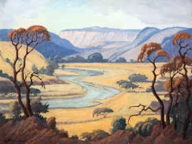 Elandsrivier, By Elandshoek, Oos Transvaal by Jacobus Hendrik Pierneef