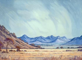 Extensive Landsape by Jacobus Hendrik Pierneef