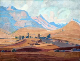 Free State Landscape by Jacobus Hendrik Pierneef