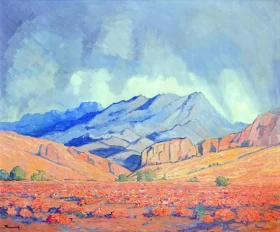 Extensive Landscape, Northern Drakensberg by Jacobus Hendrik Pierneef