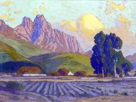 Lanzerac, Stellenbosch by Jacobus Hendrik Pierneef