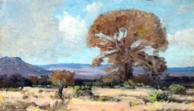 Trees on the Veld by Jacobus Hendrik Pierneef