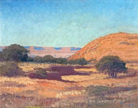 Afternoon Landscape by Jacobus Hendrik Pierneef