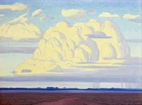 Die Wolk, Naby Winburg, O.V.S by Jacobus Hendrik Pierneef