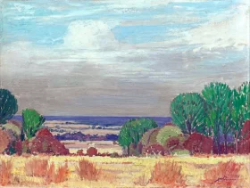 Extensive Landscape by Jacobus Hendrik Pierneef