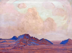 Karoo Landscape by Jacobus Hendrik Pierneef Karoo Landscape by Jacobus Hendrik Pierneef
