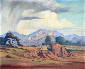 Hectorspruit by Jacobus Hendrik Pierneef Hectorspruit by Jacobus Hendrik Pierneef