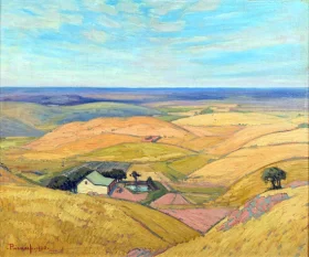 Hoëveld By Middelburg by Jacobus Hendrik Pierneef Hoëveld By Middelburg by Jacobus Hendrik Pierneef