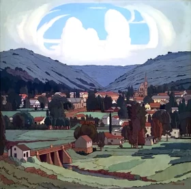 Heidelberg Transvaal by Jacobus Hendrik Pierneef Heidelberg Transvaal by Jacobus Hendrik Pierneef