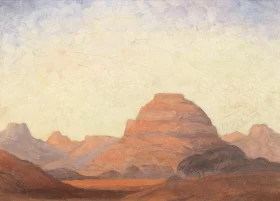 Landscape by Jacobus Hendrik Pierneef Landscape by Jacobus Hendrik Pierneef