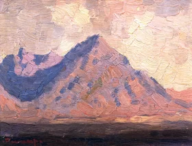 Purple Mountains by Jacobus Hendrik Pierneef Purple Mountains by Jacobus Hendrik Pierneef