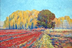 Landscape with Willow Trees by Jacobus Hendrik Pierneef Landscape with Willow Trees by Jacobus Hendrik Pierneef