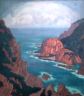 Knysnakoppe by Jacobus Hendrik Pierneef Knysnakoppe by Jacobus Hendrik Pierneef
