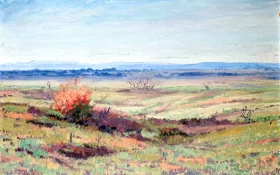 Springbokvlakte Der Waterborg Transvaal, Voorjaar, South Africa by Jacobus Hendrik Pierneef Springbokvlakte Der Waterborg Transvaal, Voorjaar, South Africa by Jacobus Hendrik Pierneef