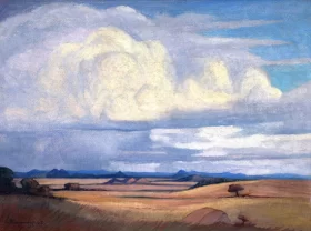 Storm Over the Lowveld by Jacobus Hendrik Pierneef Storm Over the Lowveld by Jacobus Hendrik Pierneef