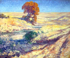 Scene on the South African Veldt by Jacobus Hendrik Pierneef Scene on the South African Veldt by Jacobus Hendrik Pierneef