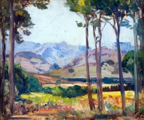 Wemmer's Hoek by Jacobus Hendrik Pierneef Wemmer's Hoek by Jacobus Hendrik Pierneef