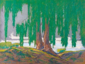 Willows 1914 by Jacobus Hendrik Pierneef Willows 1914 by Jacobus Hendrik Pierneef