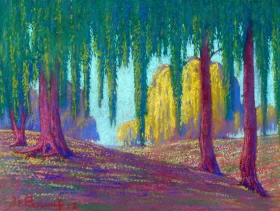 Willows 1918 by Jacobus Hendrik Pierneef Willows 1918 by Jacobus Hendrik Pierneef