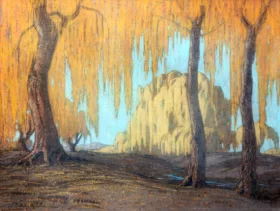 Willows in the Transvaal by Jacobus Hendrik Pierneef Willows in the Transvaal by Jacobus Hendrik Pierneef