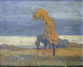 Tree in the Veld, 1917 by Jacobus Hendrik Pierneef Tree in the Veld, 1917 by Jacobus Hendrik Pierneef