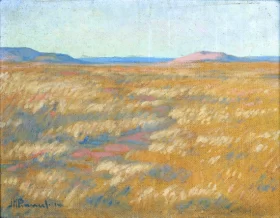 Veld Landscape by Jacobus Hendrik Pierneef Veld Landscape by Jacobus Hendrik Pierneef