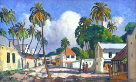 Dar Es Salaam by Jacobus Hendrik Pierneef