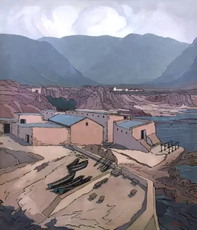 Hermanus by Jacobus Hendrik Pierneef Hermanus by Jacobus Hendrik Pierneef