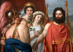 The Anger of Achilles 1819 by Jacques Louis David