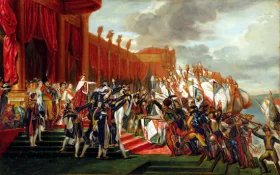 The Distribution of the Eagle Standards by Jacques Louis David