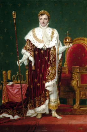 Emperor Napoleon I 1807 by Jacques Louis David Emperor Napoleon I 1807 by Jacques Louis David