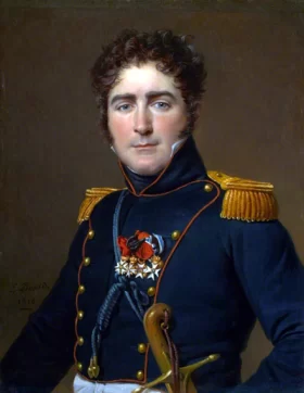 Comte Henri-Amédée-Mercure de Turenne-d'Aynac, 1816 by Jacques Louis David Comte Henri-Amédée-Mercure de Turenne-d'Aynac, 1816 by Jacques Louis David