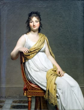 Portrait of Madame de Verninac 1799 by Jacques Louis David