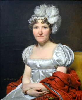Madame David by Jacques Louis David Madame David by Jacques Louis David