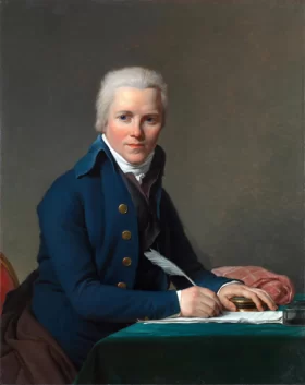 Portrait of Jacobus Blauw 1795 by Jacques Louis David