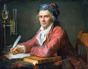 Portrait of Doctor Alphonse Leroy 1783 by Jacques Louis David Portrait of Doctor Alphonse Leroy 1783 by Jacques Louis David