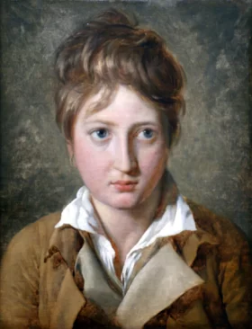 Portrait of a young boy 1786 by Jacques Louis David Portrait of a young boy 1786 by Jacques Louis David