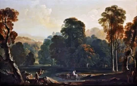 A landscape composition by John Martin
