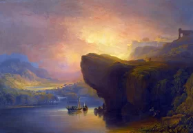 The City of God and the Waters of Life by John Martin The City of God and the Waters of Life by John Martin