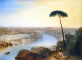 Rome, From Mount Aventine by J.M.W. Turner Rome, From Mount Aventine by J.M.W. Turner