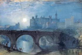 Alnwick Castle 1829 by J.M.W. Turner