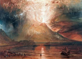 Vesuvius in Eruption by J.M.W. Turner Vesuvius in Eruption by J.M.W. Turner