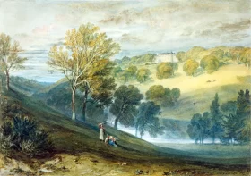 Gledhow Hall, Yorkshire by J.M.W. Turner Gledhow Hall, Yorkshire by J.M.W. Turner