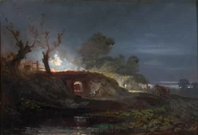 Limekiln at Coalbrookdale 1797 by J.M.W. Turner